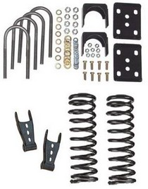 MCGaughy's 2/4.5 Drop Kit 06-08 Dodge Ram 1500 2WD QC - Click Image to Close